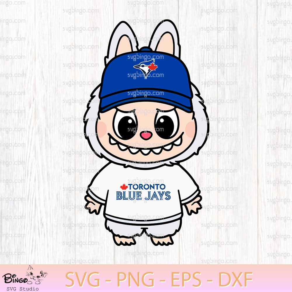 Labubu X Toronto Blue Jays SVG, Labubu Baseball Teams SVG, Labubu MLB Teams SVG Cut Files Labubu X Toronto Blue Jays SVG, Labubu Baseball Teams SVG, Labubu MLB Teams SVG Cut Files