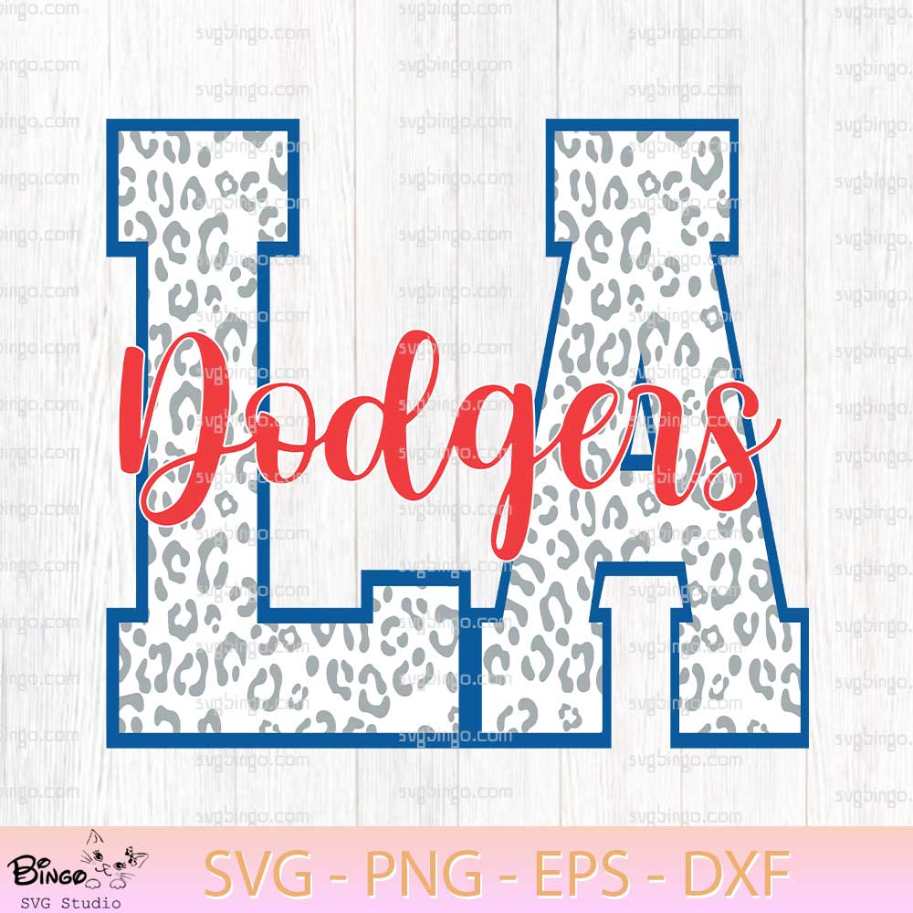Los Angeles Leopard SVG, LA Dodgers Leopard SVG, Dodgers Leopard SVG Cut Files Los Angeles Leopard SVG, LA Dodgers Leopard SVG, Dodgers Leopard SVG Cut Files