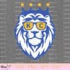 Slugger Lion SVG, Crown Town KC Baseball SVG Cut Files