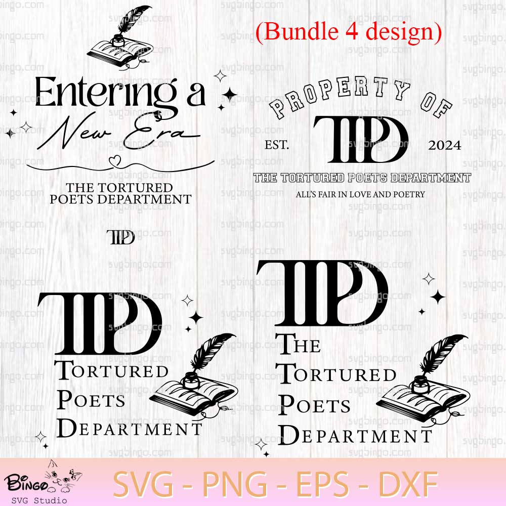 Taylor Swift TTPD Album SVG Bundle Taylor Swift TTPD Album SVG Bundle