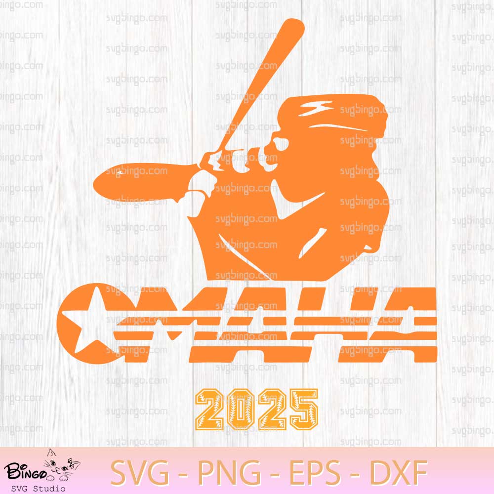 Vols Baseball Omaha 2025 SVG Cut Files Vols Baseball Omaha 2025 SVG Cut Files
