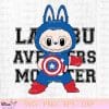 Labubu Avengers SVG, Labubu Captain America SVG, The Monsters Avengers SVG PNG