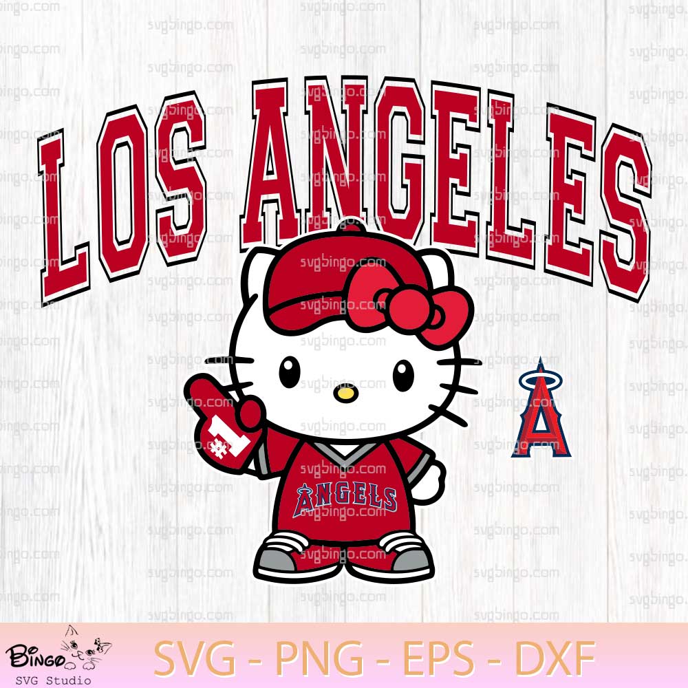Los Angeles Angels Hello Kitty SVG, Hello Kitty Fan Baseball SVG, Hello Kitty MLB Teams SVG PNG Los Angeles Angels Hello Kitty SVG, Hello Kitty Fan Baseball SVG, Hello Kitty MLB Teams SVG PNG