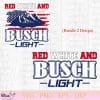Red White And Busch Beer Trump SVG Bundle