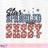 Star Spangled And Sassy SVG PNG