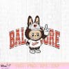 Baltimore Orioles Labubu SVG, The Monsters MLB SVG, Labubu Baseball SVG PNG