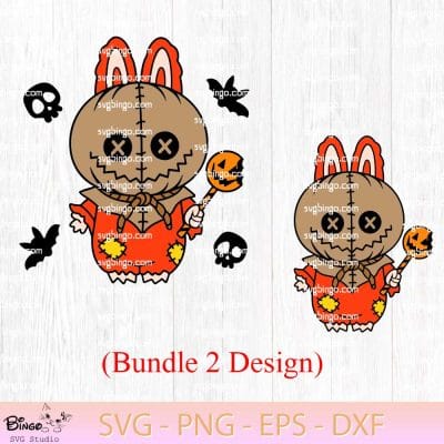 Labubu Sam Trick Or Treat SVG The Monsters Halloween SVG is the product that I made, it is my creative passion, I am very proud of it!