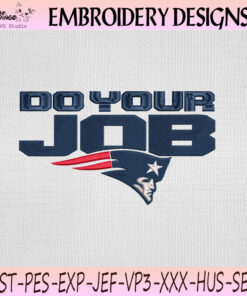 New England Patriots Flying Elvis Embroidery Design, Patriots NFL Machine Embroidery File